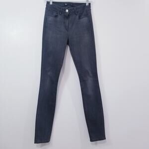 3x1 W3 Skinny Black Denim Mid Rise